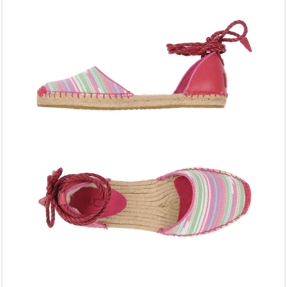 HP 2x! Ugg Libbi Serape Espadrille Flats